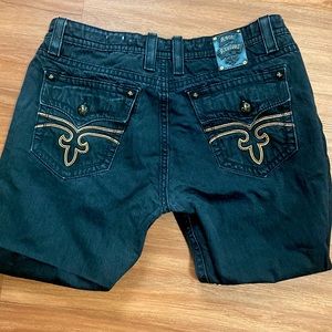 Rock Revival- Black/Blue jean Size 44 in Men